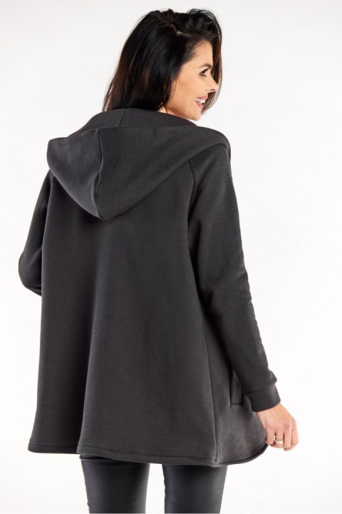 Bluza Damska Model M327 Grafit - Infinite You Infinite You Bluza Damska Model M327 Grafit - Infinite You Infinite You