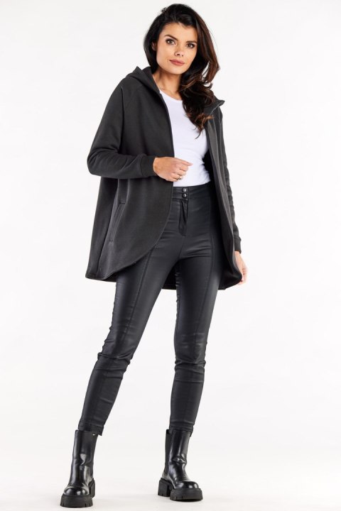 Bluza Damska Model M327 Grafit - Infinite You Infinite You Bluza Damska Model M327 Grafit - Infinite You Infinite You