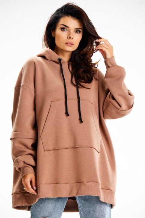 Bluza Damska Model M332 Beige - Infinite You Infinite You Bluza Damska Model M332 Beige - Infinite You Infinite You