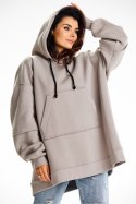 Bluza Damska Model M332 Grey - Infinite You Infinite You Bluza Damska Model M332 Grey - Infinite You Infinite You