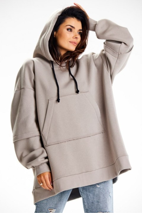 Bluza Damska Model M332 Grey - Infinite You Infinite You Bluza Damska Model M332 Grey - Infinite You Infinite You