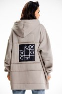 Bluza Damska Model M332 Grey - Infinite You Infinite You Bluza Damska Model M332 Grey - Infinite You Infinite You
