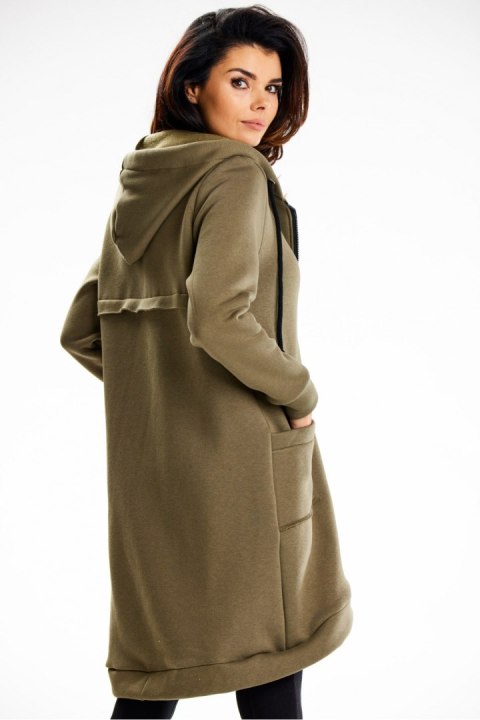 Bluza Damska Model M334 Khaki - Infinite You Infinite You Bluza Damska Model M334 Khaki - Infinite You Infinite You