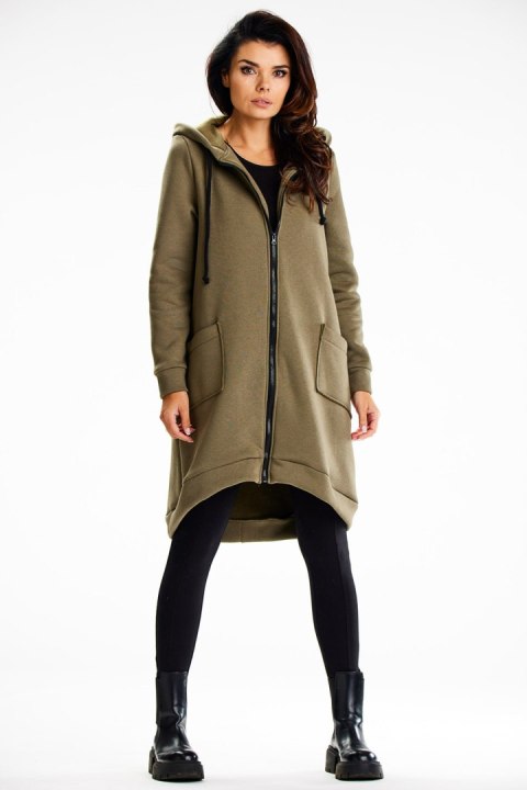 Bluza Damska Model M334 Khaki - Infinite You Infinite You Bluza Damska Model M334 Khaki - Infinite You Infinite You