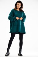 Bluza Damska Model M335 Bottle Green - Infinite You Infinite You Bluza Damska Model M335 Bottle Green - Infinite You Infinite You