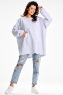Bluza Damska Model M335 Grey - Infinite You Infinite You Bluza Damska Model M335 Grey - Infinite You Infinite You