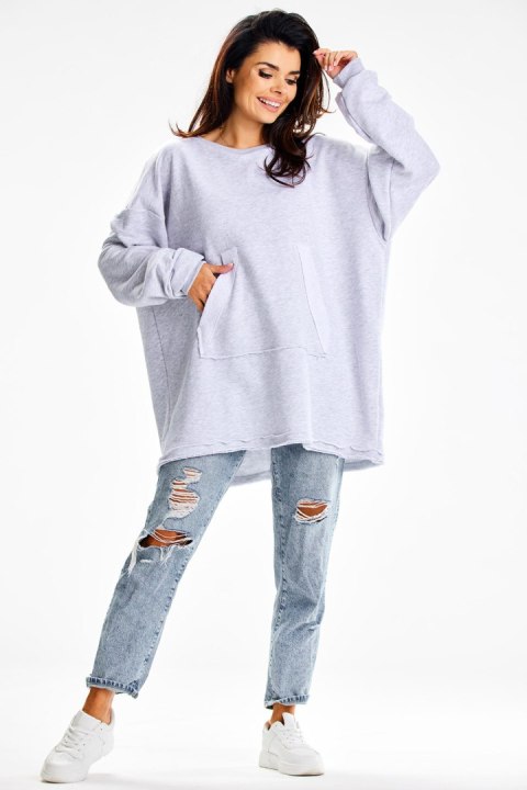 Bluza Damska Model M335 Grey - Infinite You Infinite You Bluza Damska Model M335 Grey - Infinite You Infinite You