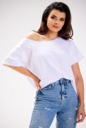Bluzka Model M254 White - Infinite You Infinite You Bluzka Model M254 White - Infinite You Infinite You