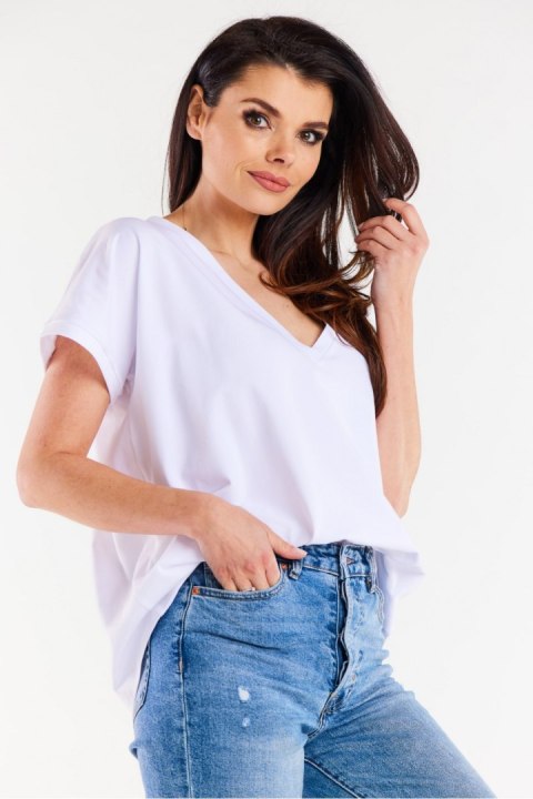 Bluzka Model M267 White - Infinite You Infinite You Bluzka Model M267 White - Infinite You Infinite You