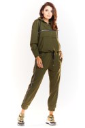 Spodnie Dresowe Model M231 Khaki - Infinite You Infinite You Spodnie Dresowe Model M231 Khaki - Infinite You Infinite You