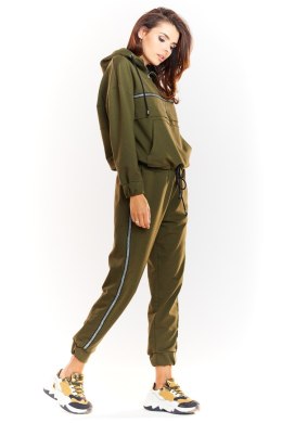 Spodnie Dresowe Model M231 Khaki - Infinite You Infinite You