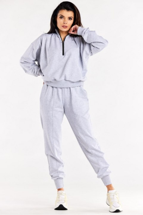 Spodnie Dresowe Model M317 Grey - Infinite You Infinite You Spodnie Dresowe Model M317 Grey - Infinite You Infinite You