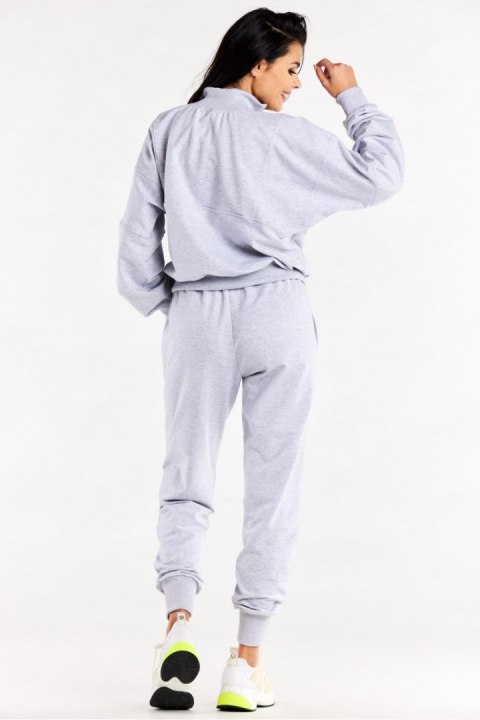 Spodnie Dresowe Model M317 Grey - Infinite You Infinite You Spodnie Dresowe Model M317 Grey - Infinite You Infinite You