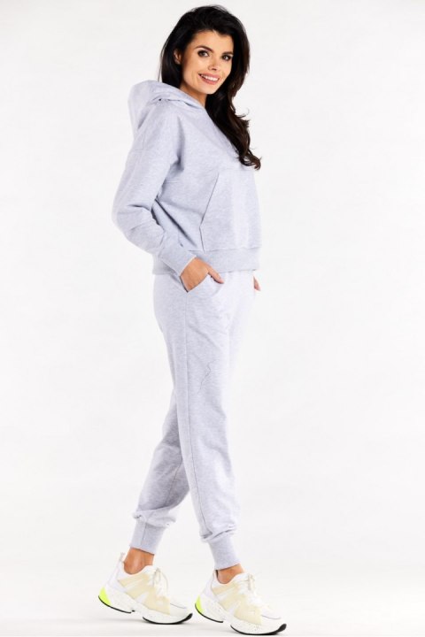 Spodnie Dresowe Model M319 Grey - Infinite You Infinite You Spodnie Dresowe Model M319 Grey - Infinite You Infinite You