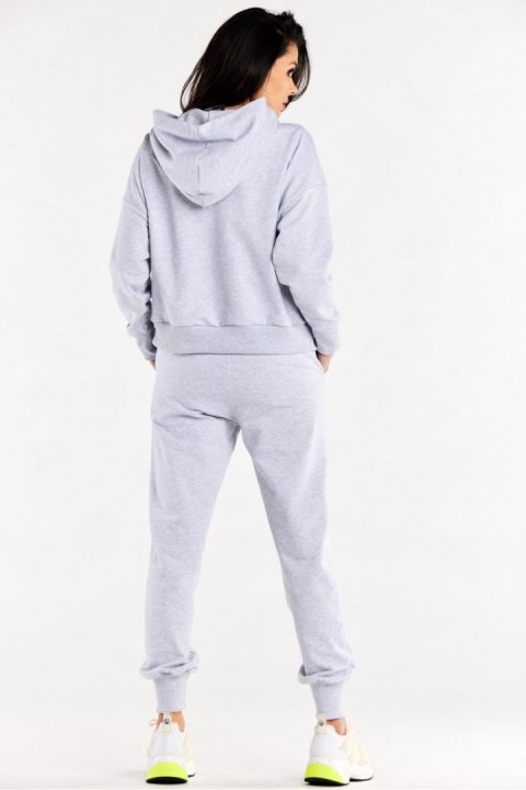Spodnie Dresowe Model M319 Grey - Infinite You Infinite You Spodnie Dresowe Model M319 Grey - Infinite You Infinite You