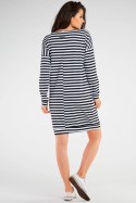 Sukienka Model M257 Black/Stripes - Infinite You Infinite You Sukienka Model M257 Black/Stripes - Infinite You Infinite You