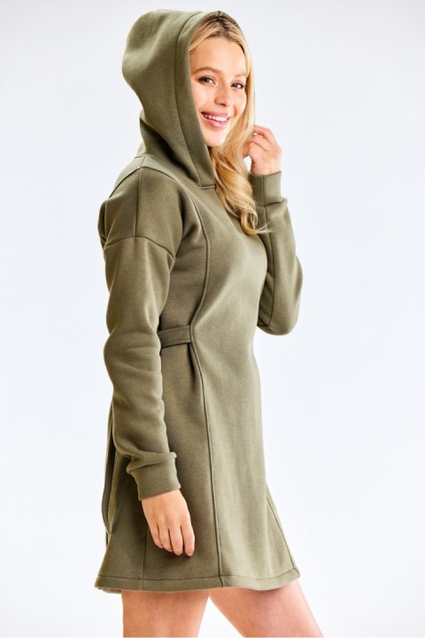 Sukienka Model M331 Khaki - Infinite You Infinite You Sukienka Model M331 Khaki - Infinite You Infinite You