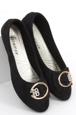 Baleriny damskie GAURI BLACK - Inello Inello