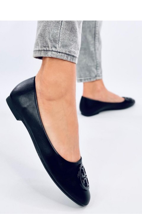Baleriny eleganckie IRVINA BLACK - Inello Inello Baleriny eleganckie IRVINA BLACK - Inello Inello