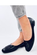 Baleriny eleganckie IRVINA BLACK - Inello Inello Baleriny eleganckie IRVINA BLACK - Inello Inello