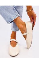 Baleriny z paseczkiem ROTARO BEIGE - Inello Inello Baleriny z paseczkiem ROTARO BEIGE - Inello Inello
