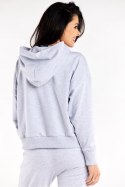 Bluza Damska Model M318 Grey - Infinite You Infinite You Bluza Damska Model M318 Grey - Infinite You Infinite You