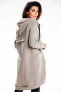 Bluza Damska Model M334 Grey - Infinite You Infinite You Bluza Damska Model M334 Grey - Infinite You Infinite You