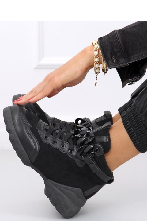 Buty sportowe z odpinanym łańcuchem PERI BLACK - Inello Inello Buty sportowe z odpinanym łańcuchem PERI BLACK - Inello Inello