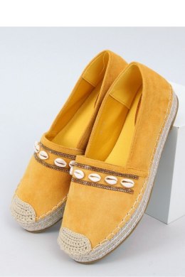 ESPADRYLE Z MUSZELKAMI MIODOWE 6771 YELLOW - Inello Inello