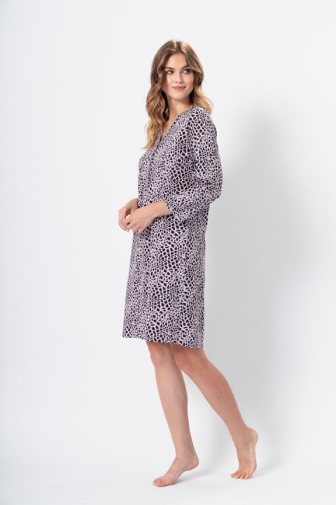 Koszulka nocna Koszula Nocna Model Ewa 1353 Lilia - M-Max M-Max Koszulka nocna Koszula Nocna Model Ewa 1353 Lilia - M-Max M-Max