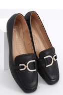 Mokasyny damskie SERENA BLACK - Inello Inello Mokasyny damskie SERENA BLACK - Inello Inello