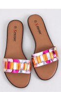 Sandał Klapki damskie LOTTS MULTICOLOR - Inello Inello Sandał Klapki damskie LOTTS MULTICOLOR - Inello Inello
