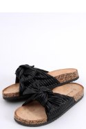 Sandał Klapki korkowe MOSS BLACK - Inello Inello Sandał Klapki korkowe MOSS BLACK - Inello Inello