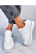Sneakersy na koturnie TOBEY BLACK - Inello Inello Sneakersy na koturnie TOBEY BLACK - Inello Inello