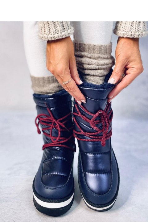 Śniegowce damskie ARCHIE NAVY - Inello Inello Śniegowce damskie ARCHIE NAVY - Inello Inello