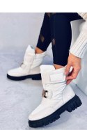 Śniegowce damskie GABBY BEIGE - Inello Inello Śniegowce damskie GABBY BEIGE - Inello Inello
