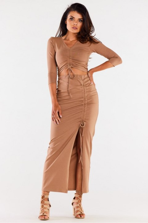 Spódnica Model M305 Beige - Infinite You Infinite You Spódnica Model M305 Beige - Infinite You Infinite You