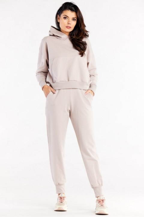 Spodnie Dresowe Model M319 Beige - Infinite You Infinite You Spodnie Dresowe Model M319 Beige - Infinite You Infinite You