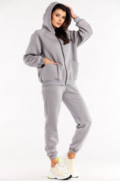 Spodnie Dresowe Model M325 Grey - Infinite You Infinite You Spodnie Dresowe Model M325 Grey - Infinite You Infinite You
