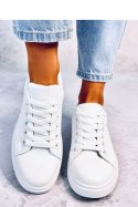 Trampki damskie KEELER WHITE - Inello Inello Trampki damskie KEELER WHITE - Inello Inello