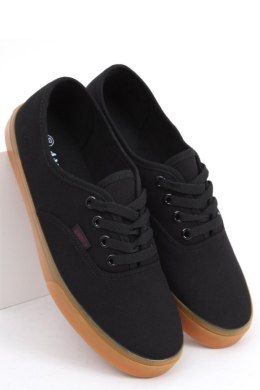 Trampki damskie płótno WERDE BLACK - Inello Inello