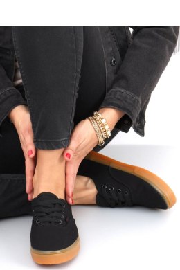 Trampki damskie płótno WERDE BLACK - Inello Inello