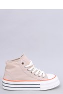 Trampki na platformie PUELL BEIGE - Inello Inello Trampki na platformie PUELL BEIGE - Inello Inello