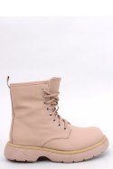 Botki sznurowane PEDDY KHAKI - Inello Inello Botki sznurowane PEDDY KHAKI - Inello Inello