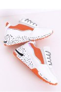 Buty sportowe damskie MILANO ORANGE - Inello Inello Buty sportowe damskie MILANO ORANGE - Inello Inello