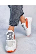 Buty sportowe damskie MILANO ORANGE - Inello Inello Buty sportowe damskie MILANO ORANGE - Inello Inello