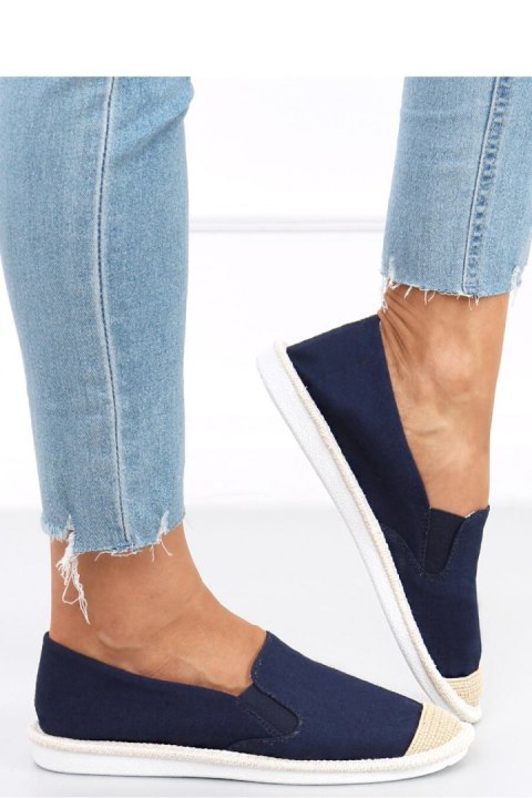 Espadryle damskie ALBA NAVY - Inello Inello Espadryle damskie ALBA NAVY - Inello Inello