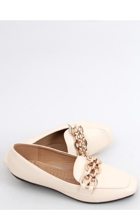Mokasyny damskie BIANCA BEIGE - Inello Inello Mokasyny damskie BIANCA BEIGE - Inello Inello