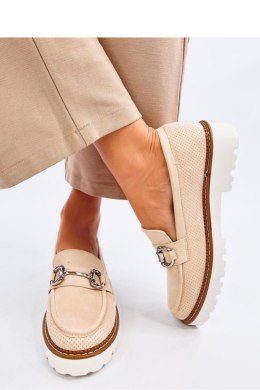 Mokasyny damskie CLAYS BEIGE - Inello Inello