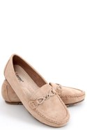 Mokasyny damskie SAGA KHAKI - Inello Inello Mokasyny damskie SAGA KHAKI - Inello Inello